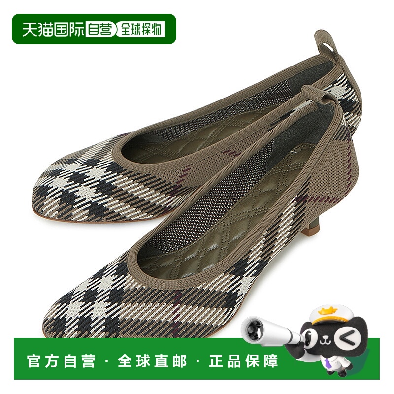 1h可退 韩国直邮burberry 女士 时尚休闲鞋女鞋高跟鞋单鞋
