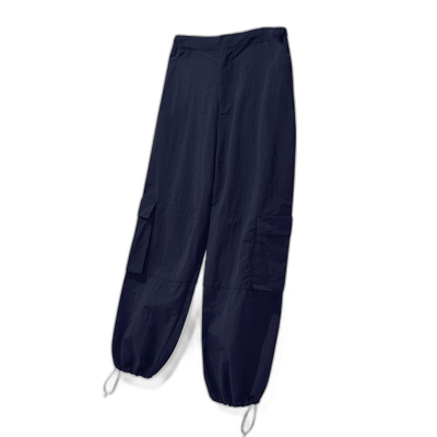 韩国直邮YALE NYLON CARGO PANTS NAVY男装休闲裤YD08PT7002NA