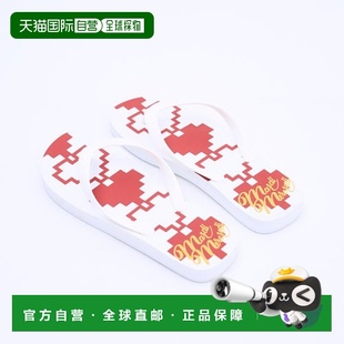 MERCREDI 拖鞋 FLIP HEART_WHITE女鞋 FLOPS 韩国直邮MARDI