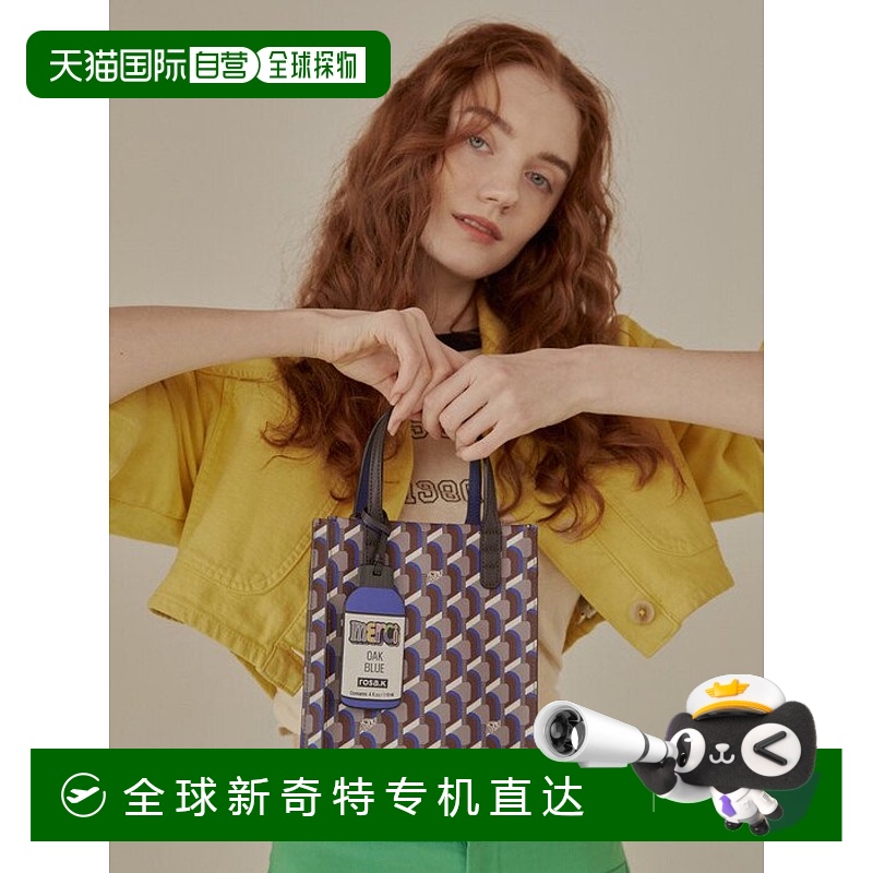 韩国直邮ROSA.K 明星同款小包包潮单肩时尚女包 蓝色小号ROSA3014