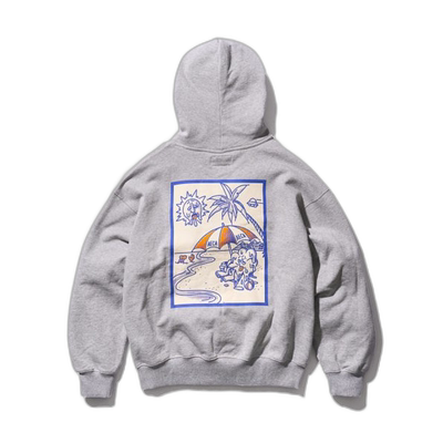 韩国直邮AECA WHITE 公用连帽衫AWCMSSBDTSPOV004A5BB VOLCANO SU