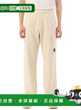 韩国直邮CP COMPANY 斜纹凸起羊毛工装镜片运动裤 (19CMSP141A 00