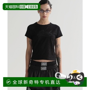 Lace Contrast Shirt 女士女装 韩国直邮BADBLOOD T恤Selena