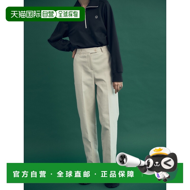 韩国直邮LOEUVRE正品 女装休闲裤301439905Straight Slim Pants S