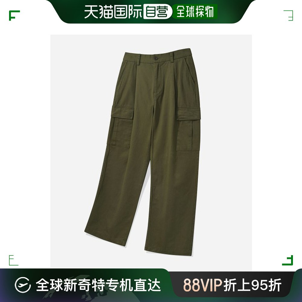 韩国直邮YALE CARGO POCKET CHINO PANTS KHAKI男棉裤YD07PT8003K-封面