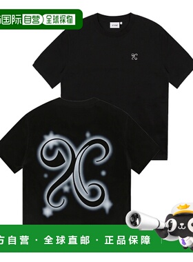 韩国直邮XTONZ 公用T恤xtt074BK高档 时尚百搭舒适 简约 高级感