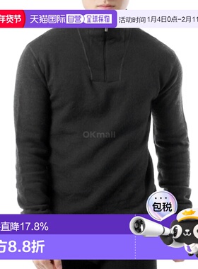 韩国直邮WoolPower 拉链龟领 200 黑色 (7222) 长袖户外