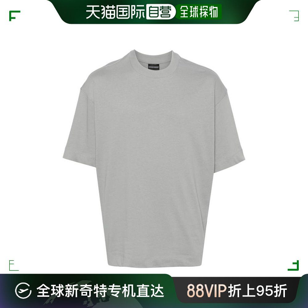 韩国直邮EMPORIO ARMANI24SS短袖T恤男3D1TD01J0EZ06G1 Grey