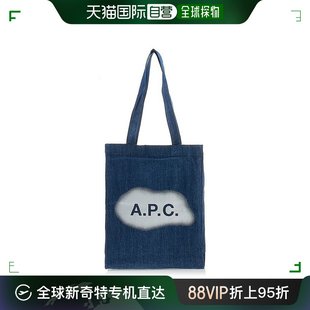 COGEK 女包 韩国直邮APC 手提袋 APC 牛仔布 M61442 通用款 IAL