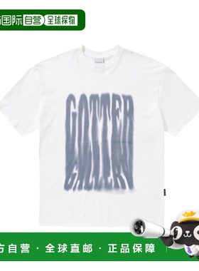 韩国直邮GOTTER GALLERY 公用T恤 GT25SUTP04WH MELTED LOGO T-SH