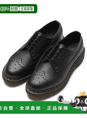 韩国直邮DR.MARTENS  公用休闲皮鞋22210001 3989 Ys Black Smoot