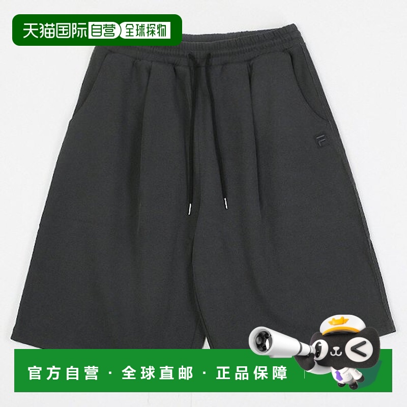 韩国直邮FILA Wheela 短裤 KQC FS2TRG3101X-DGY Uni 百慕大长裤