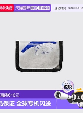 韩国直邮ADER ERROR 公用钱包Trace tape logo coin wallet White