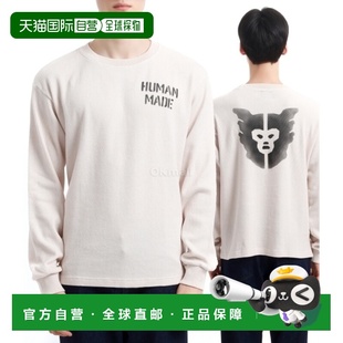 保暖长袖 恤 HM28CS006 韩国直邮HUMAN 白色 MADE