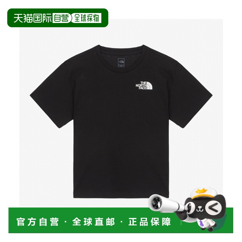 韩国直邮THE NORTH FACE KIDS儿童童装T恤NT7UR02TBLK北面