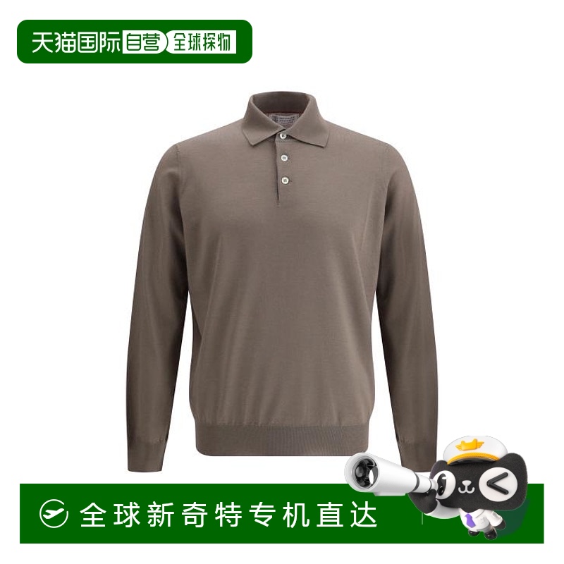 韩国直邮BRUNELLO CUCINELLI25SSPOLOT恤男M2400295 CGH41KHAKI