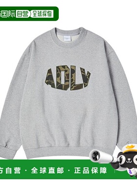 韩国直邮acme de la vie arcwork-man-to-man-fabric-appliqueFAB