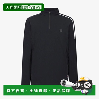 韩国直邮FILA 惠拉男士药帽奖杯半拉链 T 恤 FS254RL11M001001