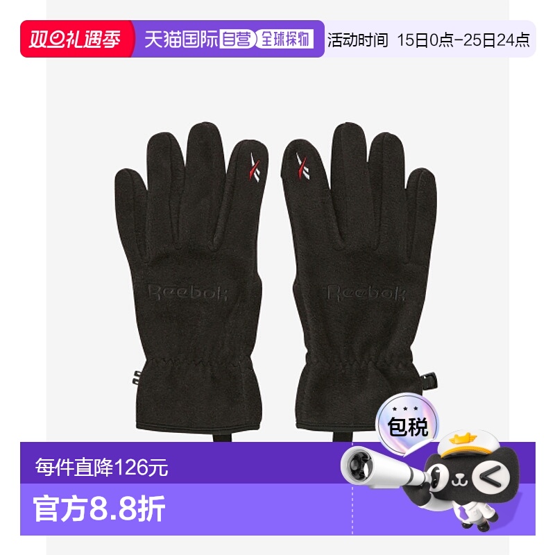 韩国直邮REEBOK 男士手套RESE4FY01BK