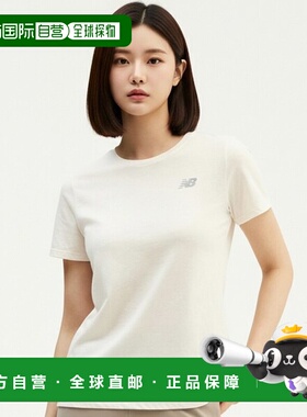 韩国直邮NEW BALANCE 女式ESS高性能标准合身短袖T恤 WT41190