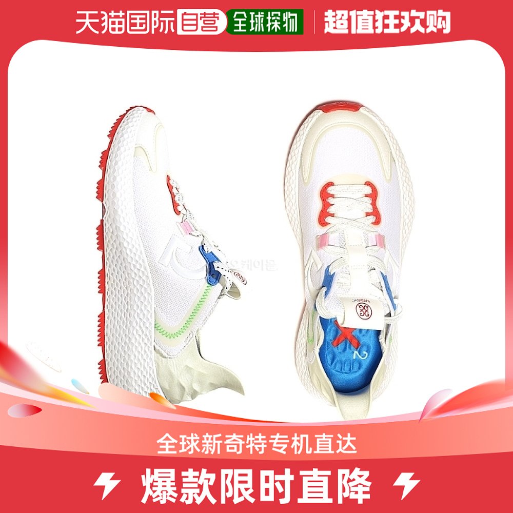 韩国直邮G/Fore高尔夫无钉运动球鞋白色休闲鞋系带防滑耐磨底时尚