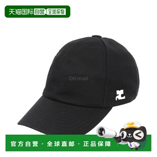 韩国直邮Courreges 签名款棉质帽子 (125ACT039CO0024 9999)新款