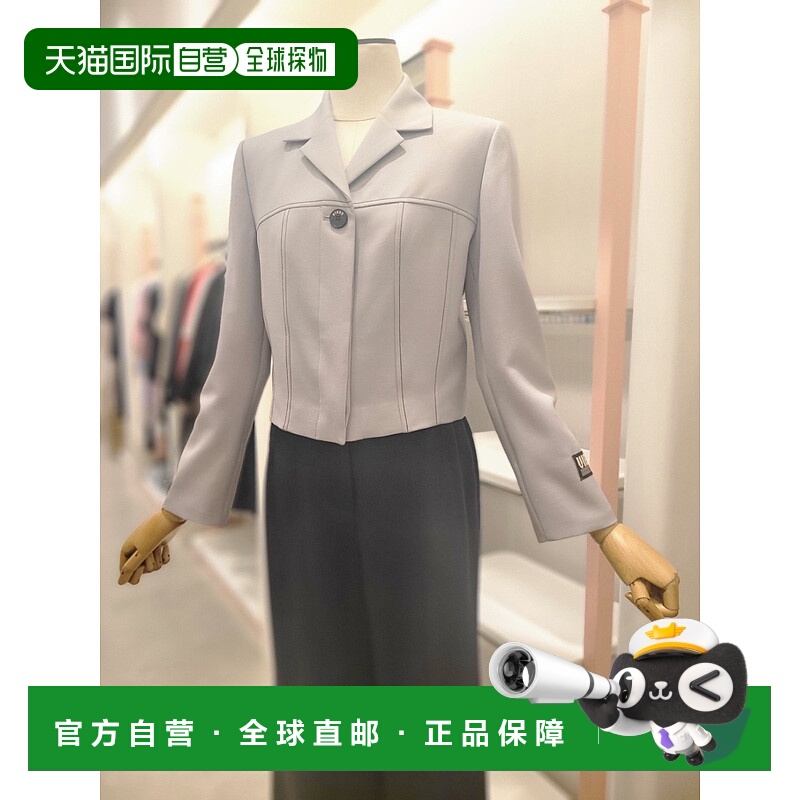 韩国直邮[ITMICHAA] 女士 开襟领子 短身长 夹克(ITN8WJK610)