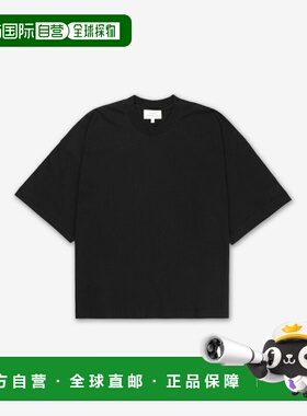 韩国直邮STUDIO NICHOLSON 男士T恤PIUSNM1327BLACKSS25