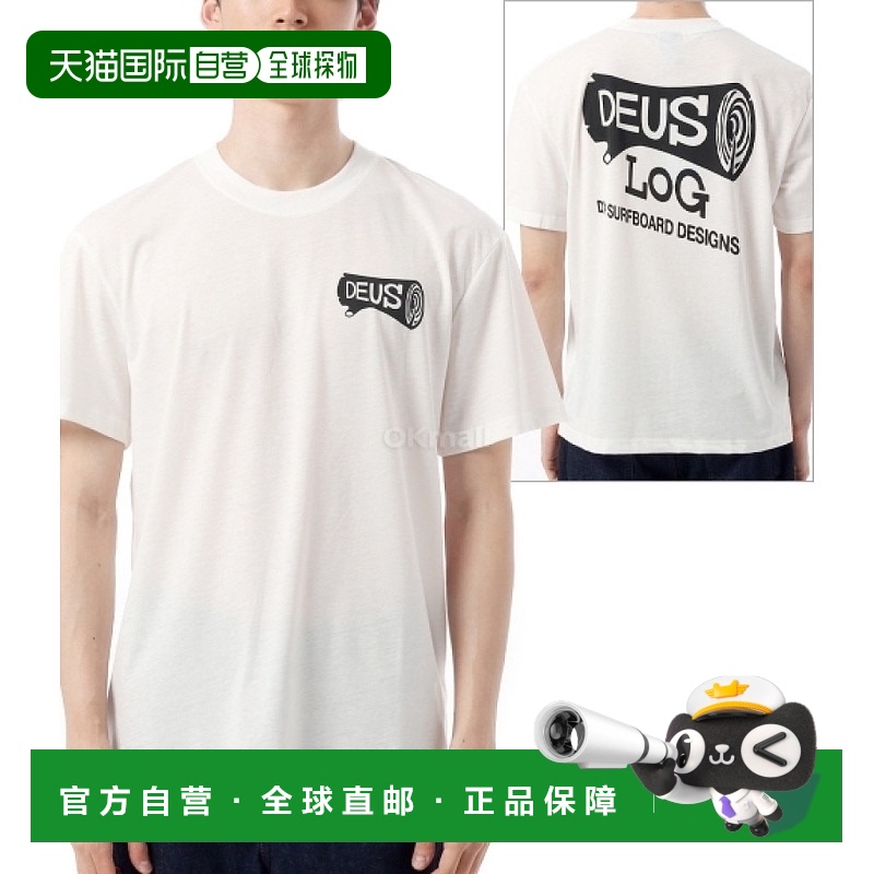 韩国直邮DEUS 原木三通 (DMP251001A-VWH) 短袖/无袖