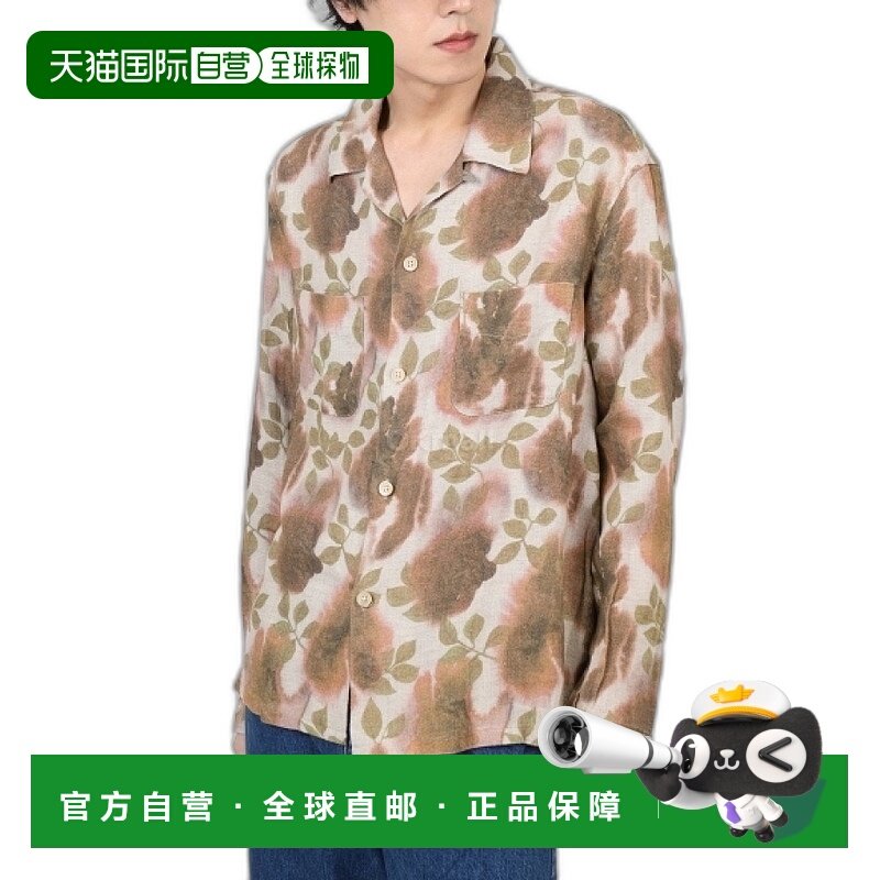 韩国直邮OUR LEGACY HEUSEN 米诺花朵印花长袖衬衫 2024年春季 M2