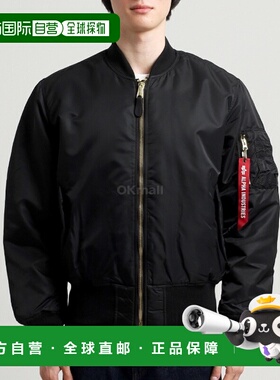 韩国直邮Alpha Industries夹克男女同款橙色黑边保暖宽松时尚舒适