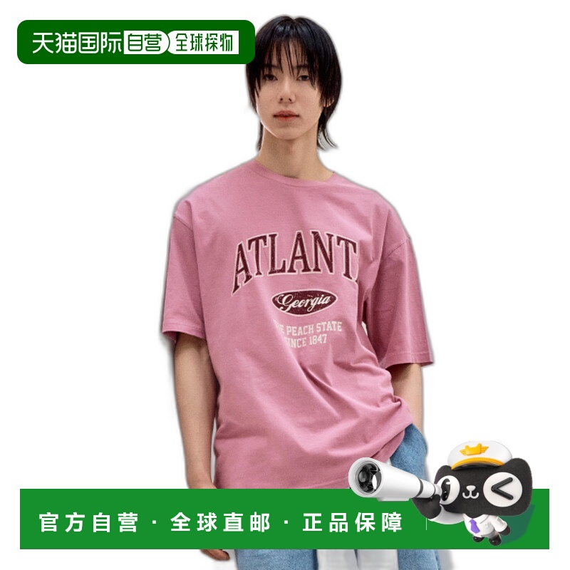 韩国直邮SPAO 男士T恤SPRPE24C42纯棉高档透气 时尚百搭 高级感