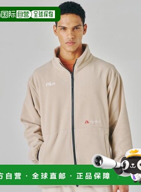韩国直邮FILA 男士运动茄克/外套1100FS2FTE4210XBEG
