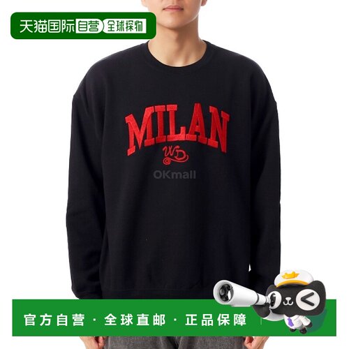 韩国直邮WILD DONKEY 米兰“黑色”卫衣