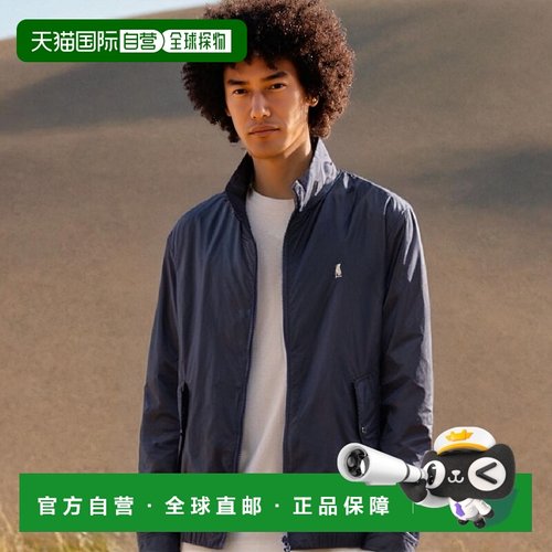 韩国直邮YALE [PERTEX] LIGHT WEIGHT HARRINGTON JACKET NAVY夹Y