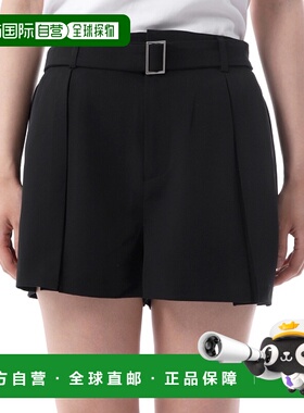 韩国直邮MALBON AMARA 褶饰短裤 (MW-0119-BLK) 短裤/短款裤子
