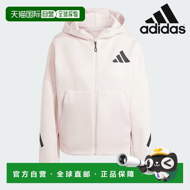 韩国直邮adidas [阿迪达斯女士 Z.N.E. 全拉链连帽衫 /K8- JF4789