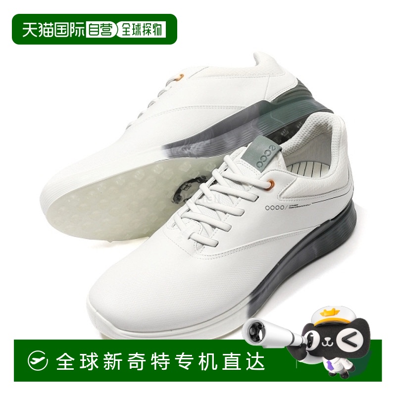 韩国直邮ecco爱步男款无钉高尔夫球鞋牛皮防风防水舒适轻便