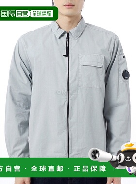 韩国直邮CP COMPANY 有机华达呢全拉链外套 (18CMOS124A 110143G