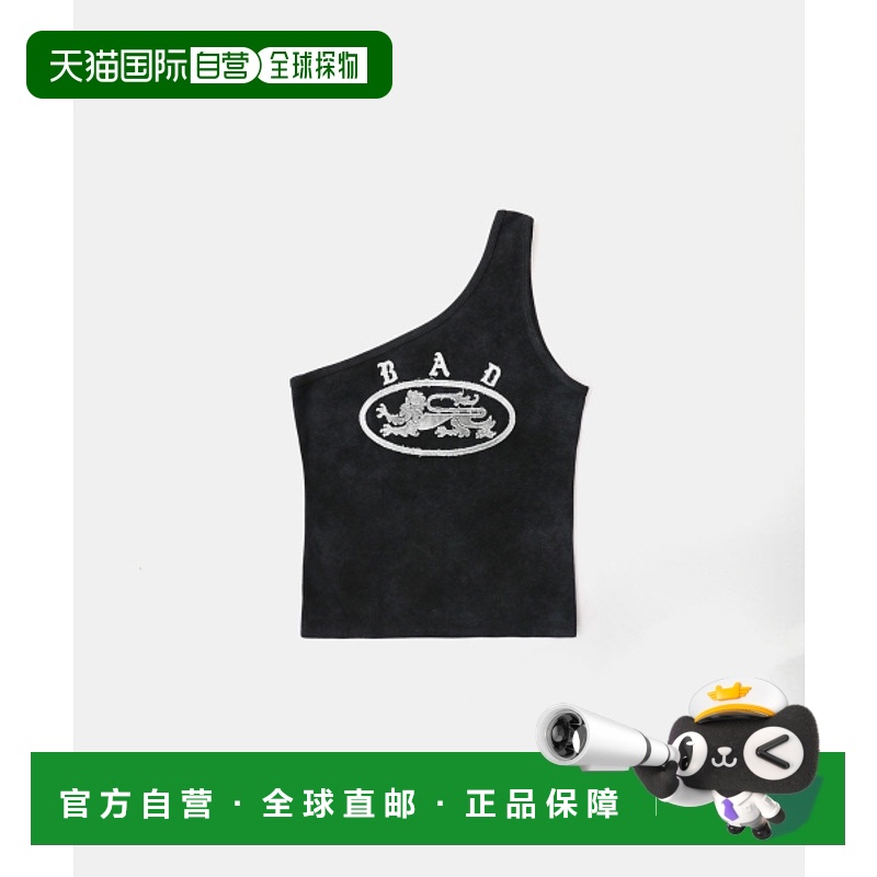 韩国直邮BADBLOOD 女士吊带衫w-tnk25-024 Ryan Patch One Shoulde