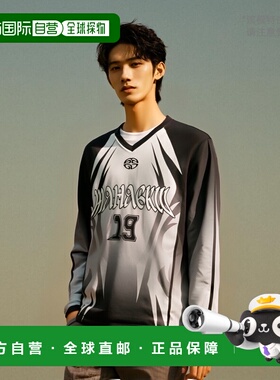 韩国直邮MAHAGRID 男士24年新款美式复古校园卫衣上衣MG2ESMT560A