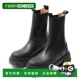 韩国直邮GANNI 靴子 099 黑色切尔西靴 S3238