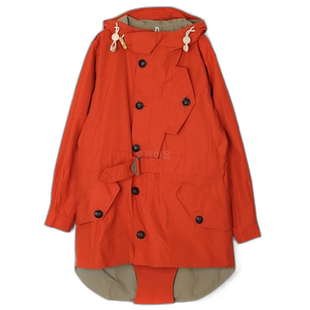 韩国直邮NIGEL CABOURN (NC-AW23-OW-13) 橙色工装毛衣 外套