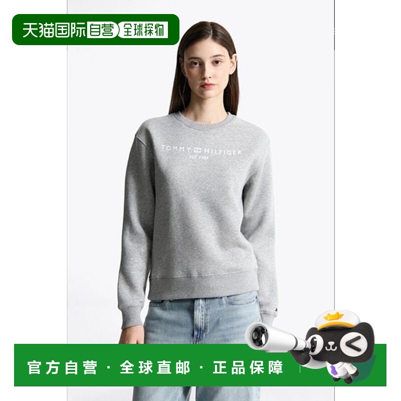 韩国直邮TOMMY HILFIGER T22F7TTO061WT1 圆领徽标运动衫