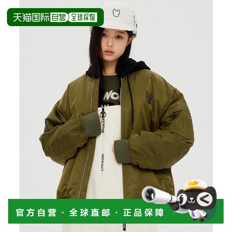 韩国直邮LIFEWORK 公用男士运动茄克/外套LW234JP110新款夹克