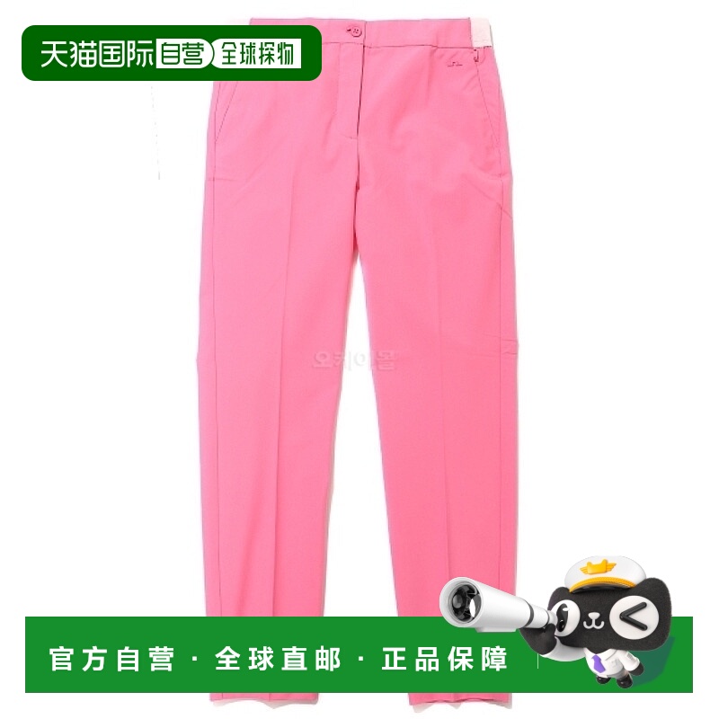 韩国直邮J．Lindeberg休闲裤男女款粉色舒适优雅简约潮流裤子