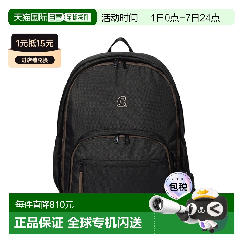 韩国直邮COVERNAT 公用背包CO2506BP07BK NEW VENI BACKPACK