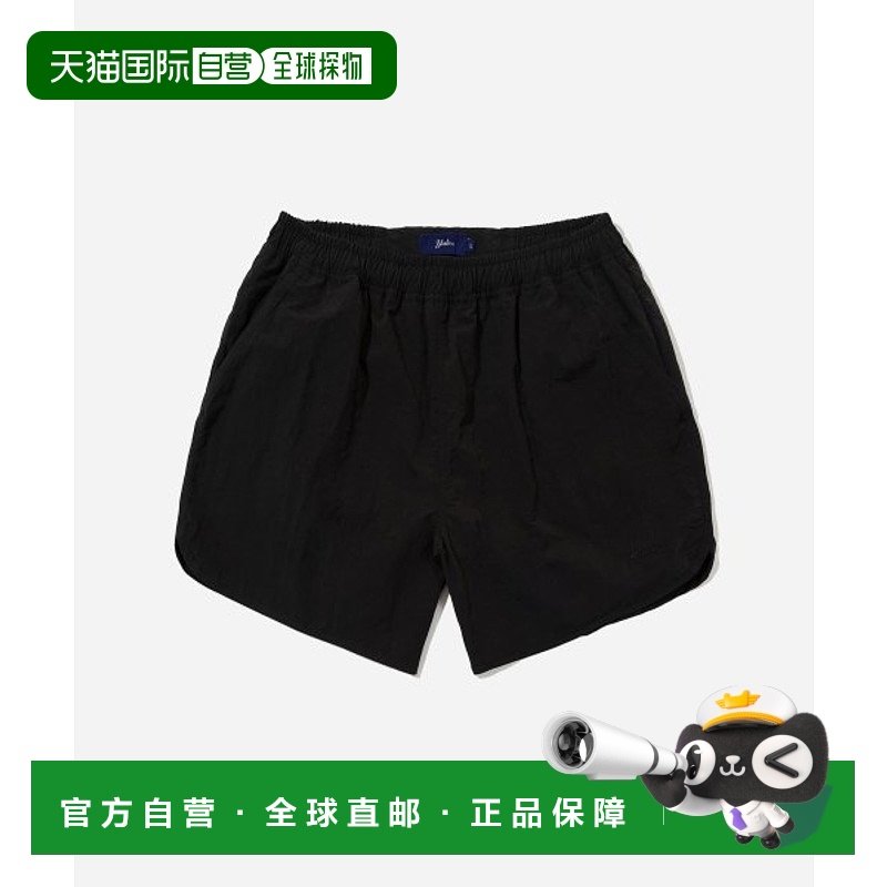 韩国直邮YALE [ONEMILE WEAR] RUNNING SHORTS BLACK短裤YD09SO10