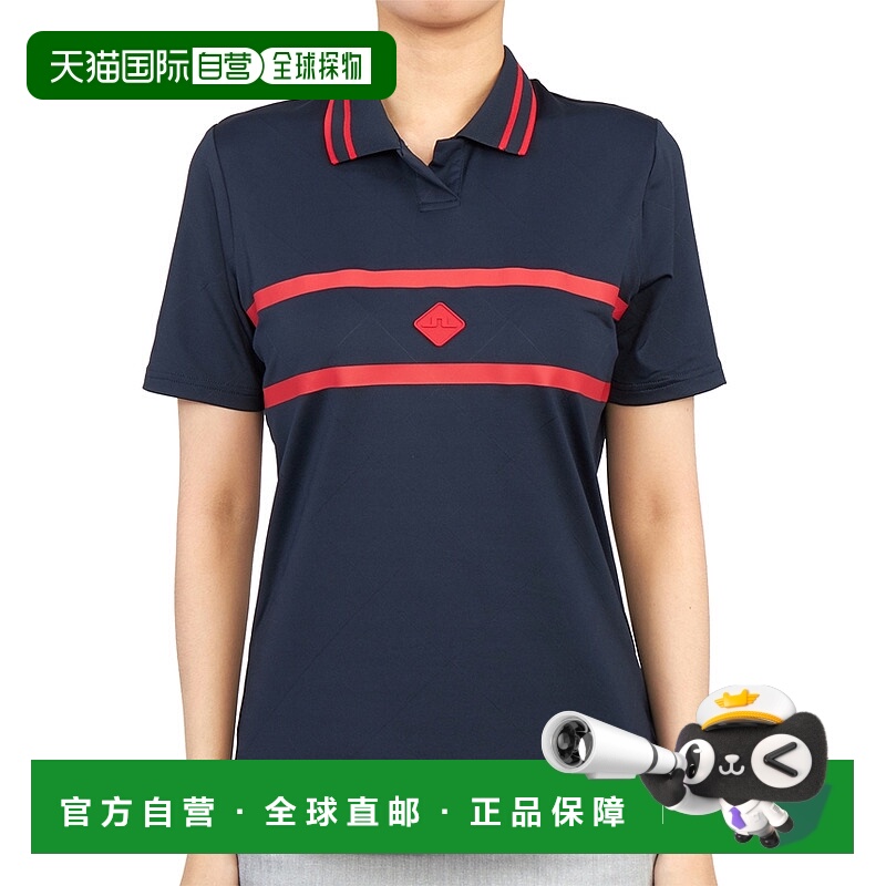 1h可退 韩国直邮j.lindeberg 女士 高尔夫衬衫