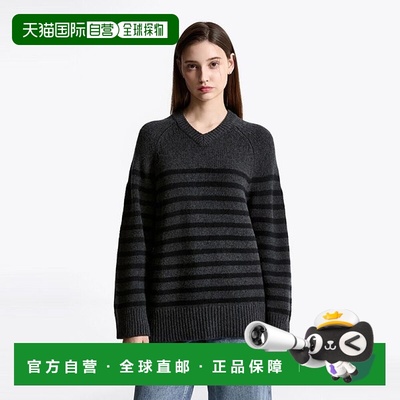 韩国直邮TOMMY HILFIGER 厚羊毛现金 V 领毛衣 T22F7KTO084WT10CS